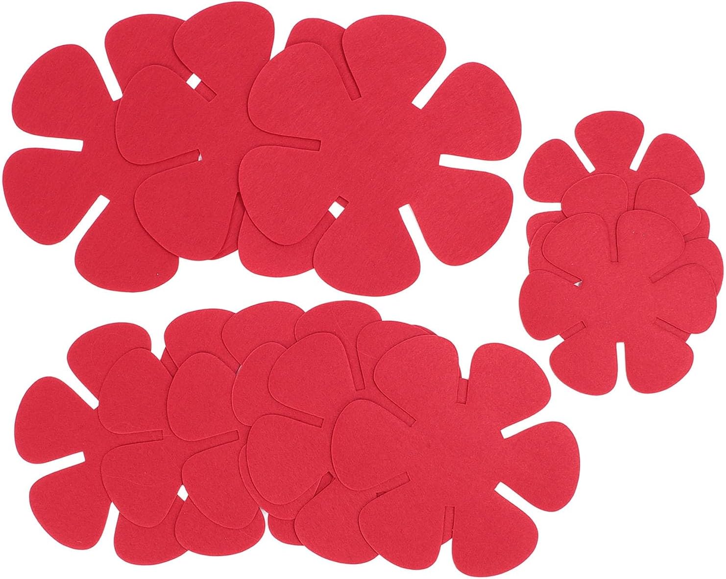Sanpyl Pot Pan Protector, 12Pcs Felt Stacking Pads Separators Set, for Cookware, Glassware, Ceramics (Red), Sanpylu1gmis708h-13