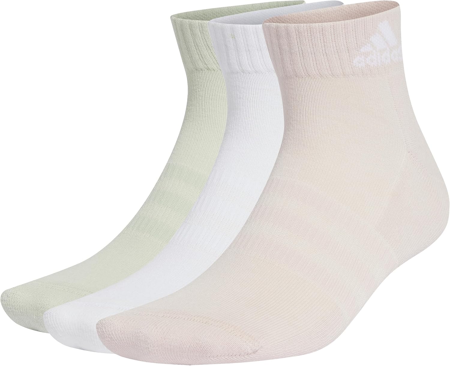 adidas Unisex Adult Cushioned Sportswear Ankle Socks 3 Pairs