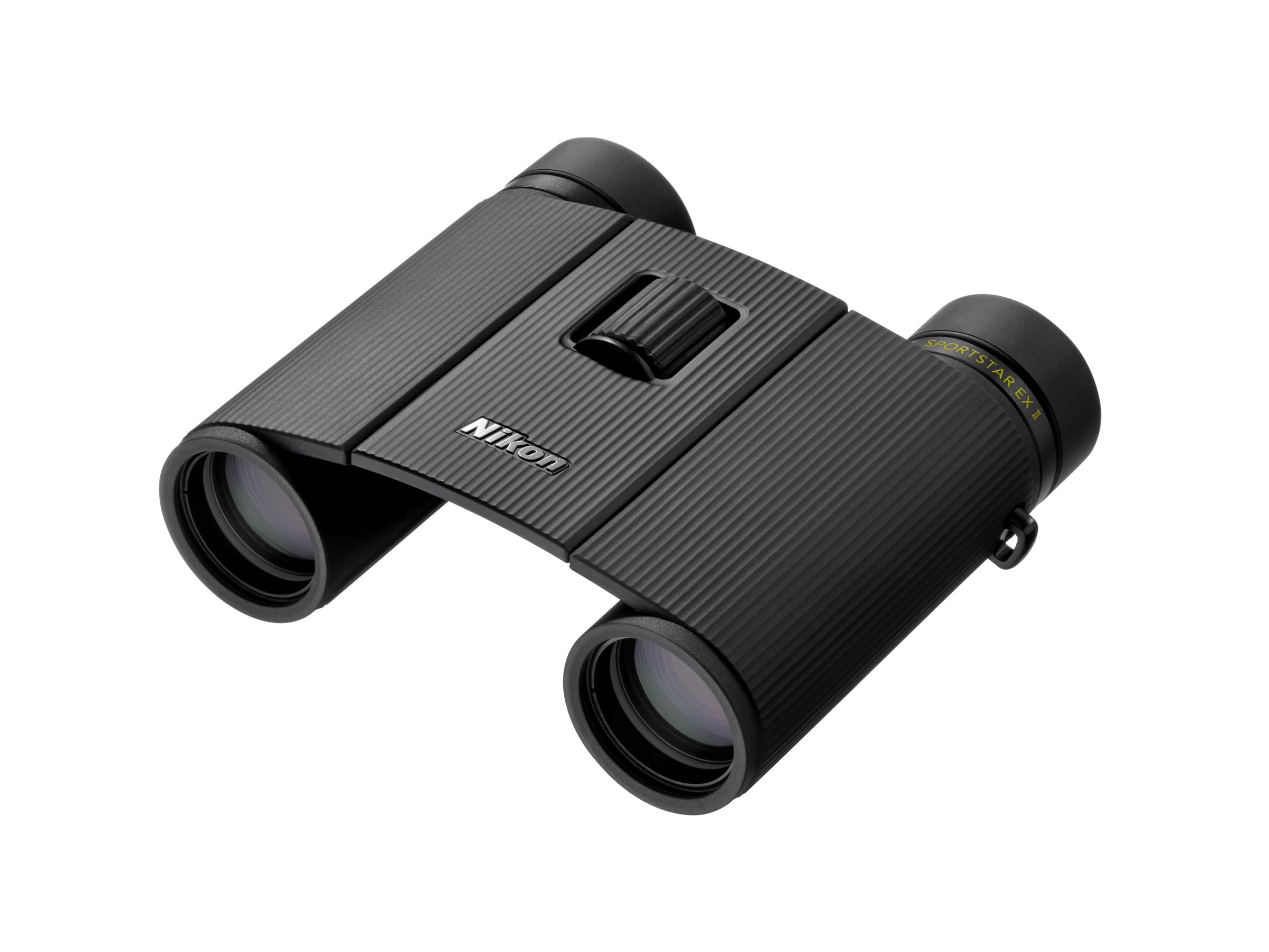 Nikon SPORTSTAR EX II 10x25 Binocolo waterproof compatto con prismi roof e trattamento multistrato Black BAA992SA