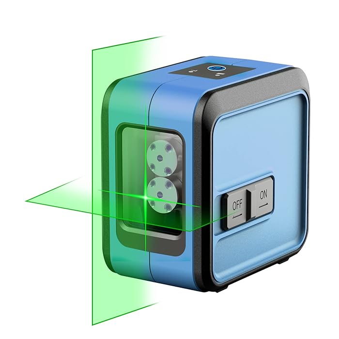 Buy RONGPRO Line Laser Level Tool, 50ft/15m Green Self Leveling Cross