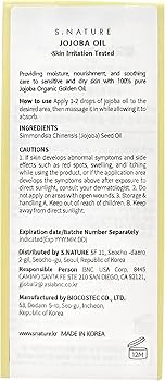 Amazon.co.jp: 【S.NATURE/エスネイチャー】 JOJOBA OIL ホホバオイル