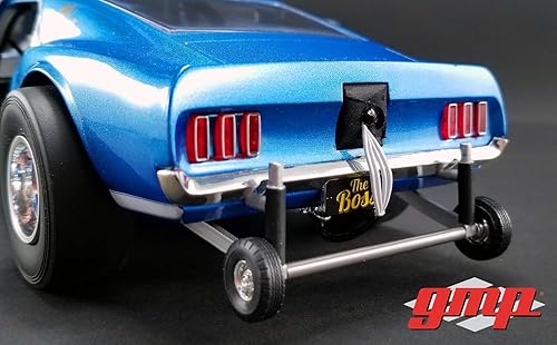 Miniatura 8 de Greenlight GMP 118 1969 Ford Mustang Gasser - The Boss GMP-18913, azul