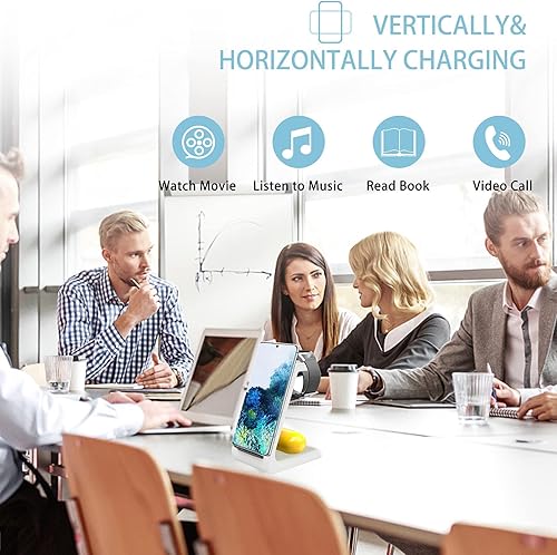 Miniatura 8 de Cargador inalámbrico Samsung 3 en 1 Android Estación de carga inalámbrica para Samsung Galaxy S23 Ultra  ZFold3  S22 21201098Note10, Pixel 76Pro7654