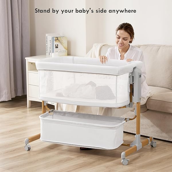 Baby Bassinet Bedside Sleeper 3-in-1 4