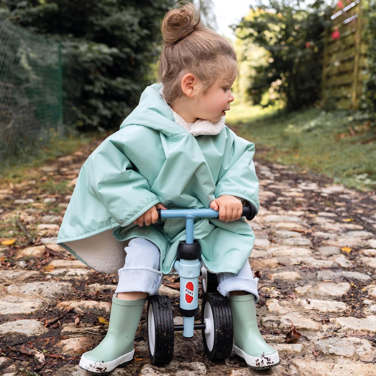 Bemini - Poncho de voyage 9-36m - Imperméable + teddy -