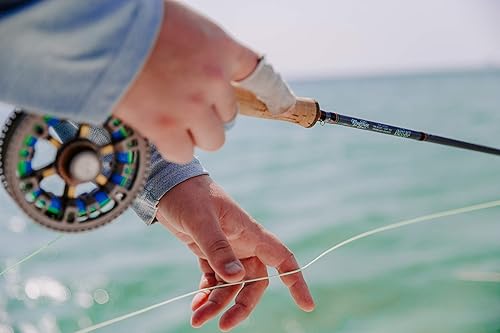 Miniatura 6 de Moonshine Rod Co. Fly Fishing Rod with Carrying Case and Extra Rod Tip Section, Slow-Medium-Fast Action