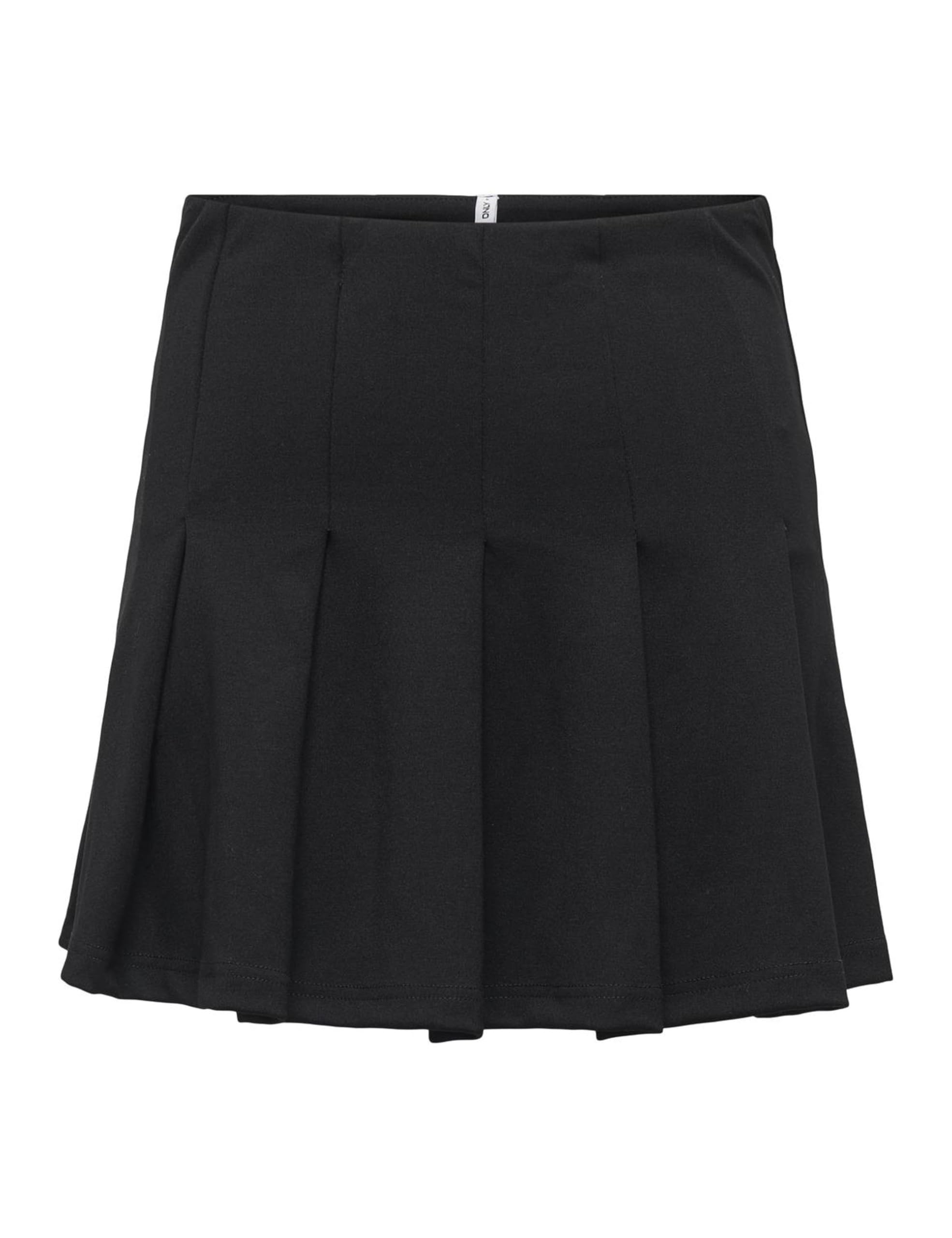 ONLY Onlfilla JRS Pleated Skirt, Black, XS