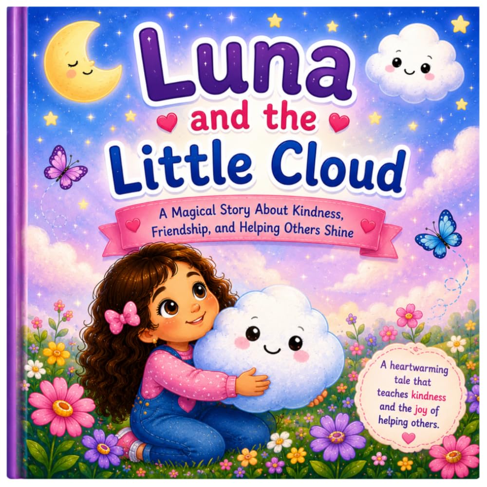 Luna and the Little Cloud: A Story About Kindness, Friendship, and Sharing Happiness