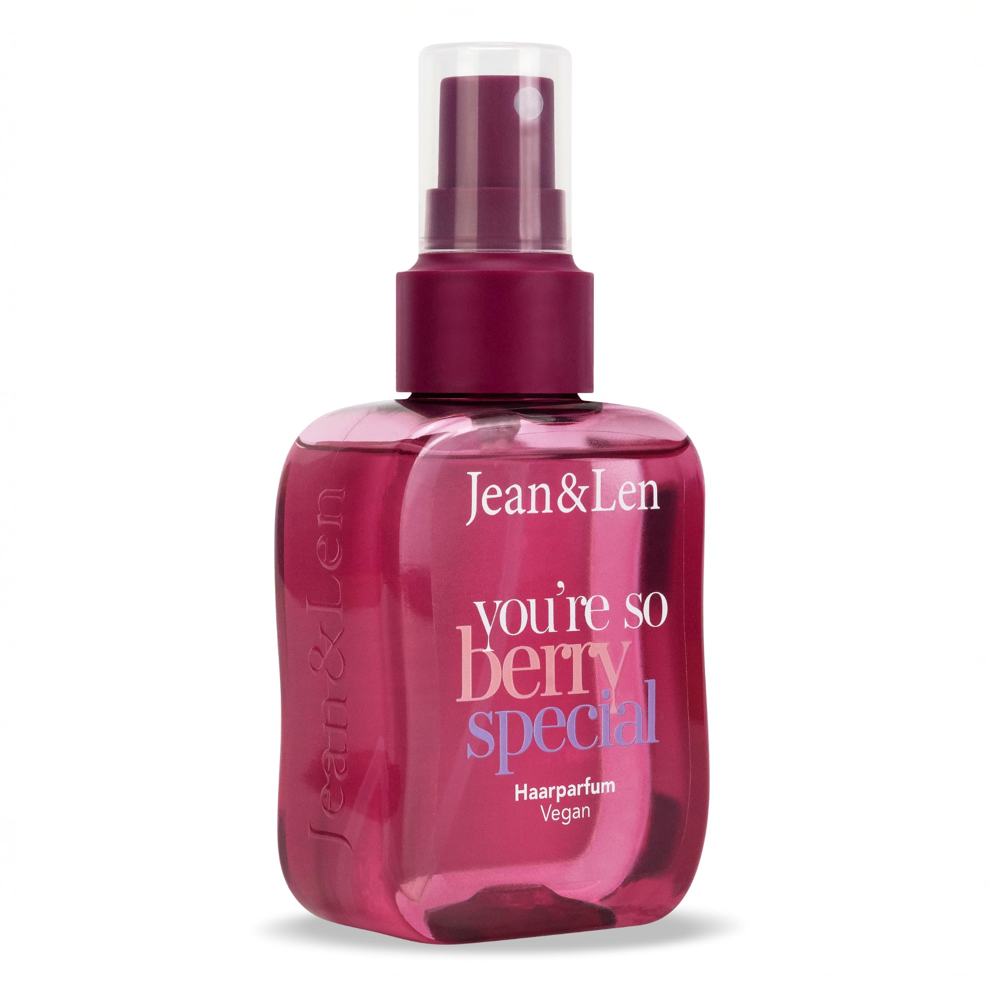 Jean & Len Haarparfum You're So Berry Special, duftet nach roten Beeren & weißen Blüten, mit Aminosäuren & Panthenol, für natürlich glänzendes Haar, leichte Formulierung, ohne Silikone, vegan, 105 ml