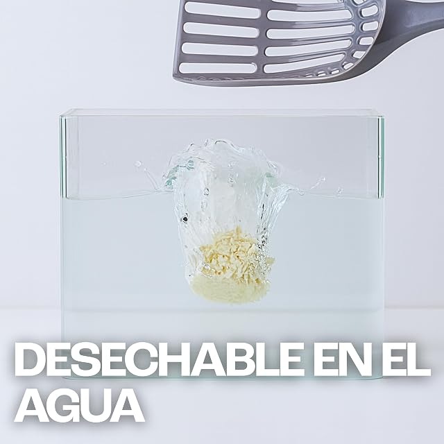Foto 7 de 8 de Arena de Tofu para Gatos OSSY X4 10Kg 24L Arena Super Aglomerante Desechable por WC Sin químicos…