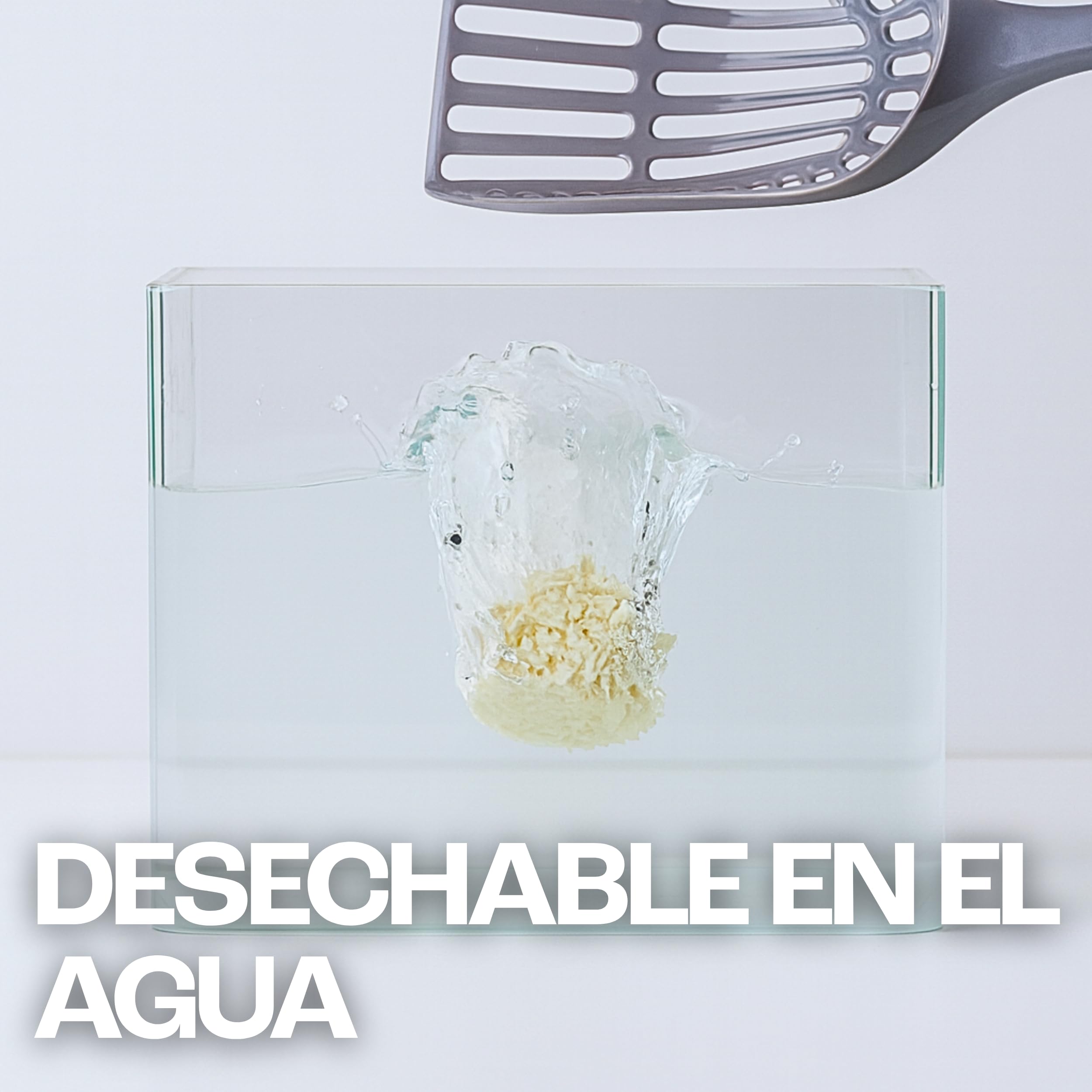Arena de Tofu para Gatos OSSY X4 10Kg 24L Arena Super Aglomerante Desechable por WC Sin químicos Sin Fragancias Artificiales Libre de Polvo 5 Etapas de Filtrado Control Olores Natural.