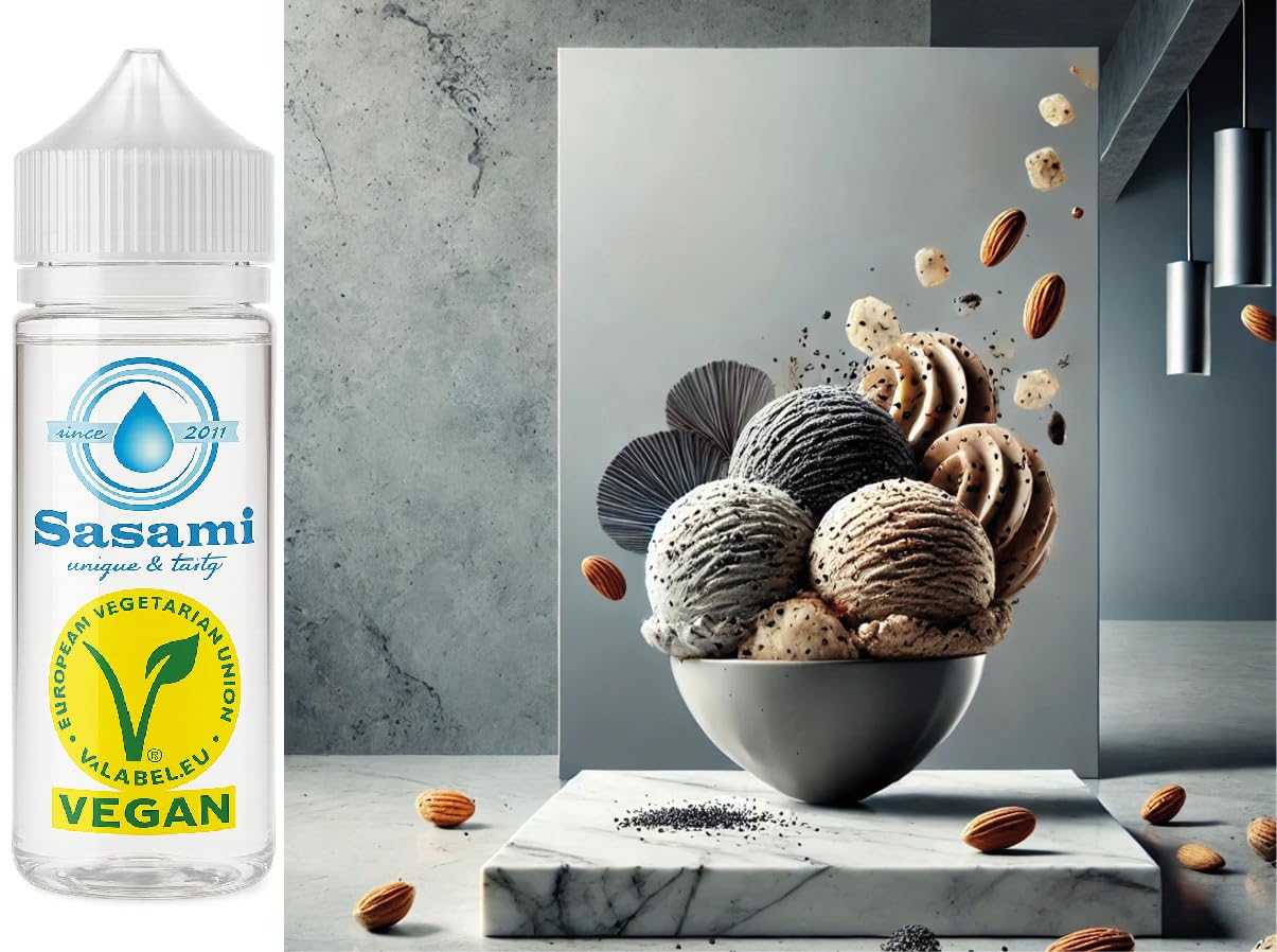 Amapola mazapán helado aroma concentrado - Vegano - Sasami - 100ml