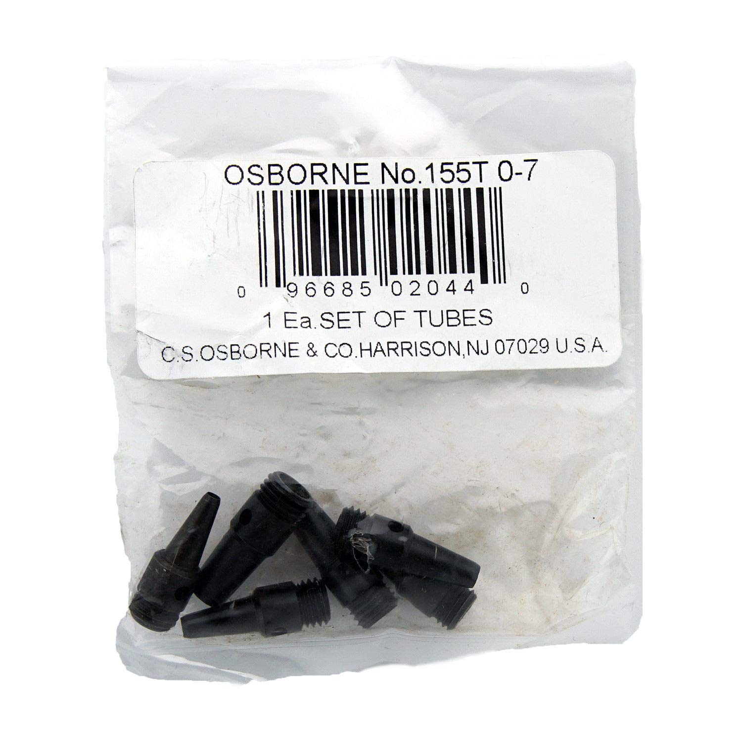 C.S. Osborne #155 Set of Replacement Tubes (Size 0 to 7) for Revolving Punch