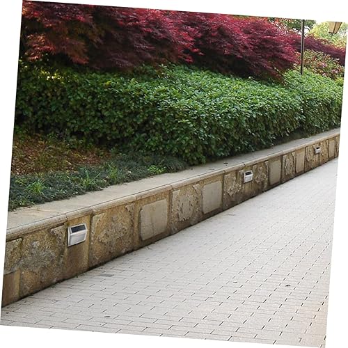 Miniatura 4 de jojofuny 2 unids luz de pared calle lámpara de pared luces para escaleras exteriores solar pasillo solar luz solar