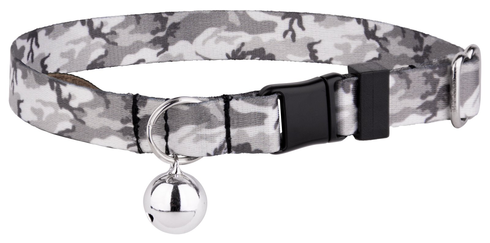 Country Brook Petz - Collar de gato de camuflaje urbano, colección de camuflaje con diseños resistentes