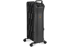 Amazon Basics 7-Fin Oil-Filled Radiator Heater