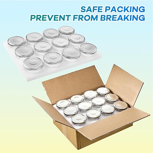 Miniatura 7 de Tessco 36 vasos de chupito con tapas de 2 onzas, aptos para lavavajillas, para bodas, fiestas, hogar, bar, bebidas, regalos para postres (color