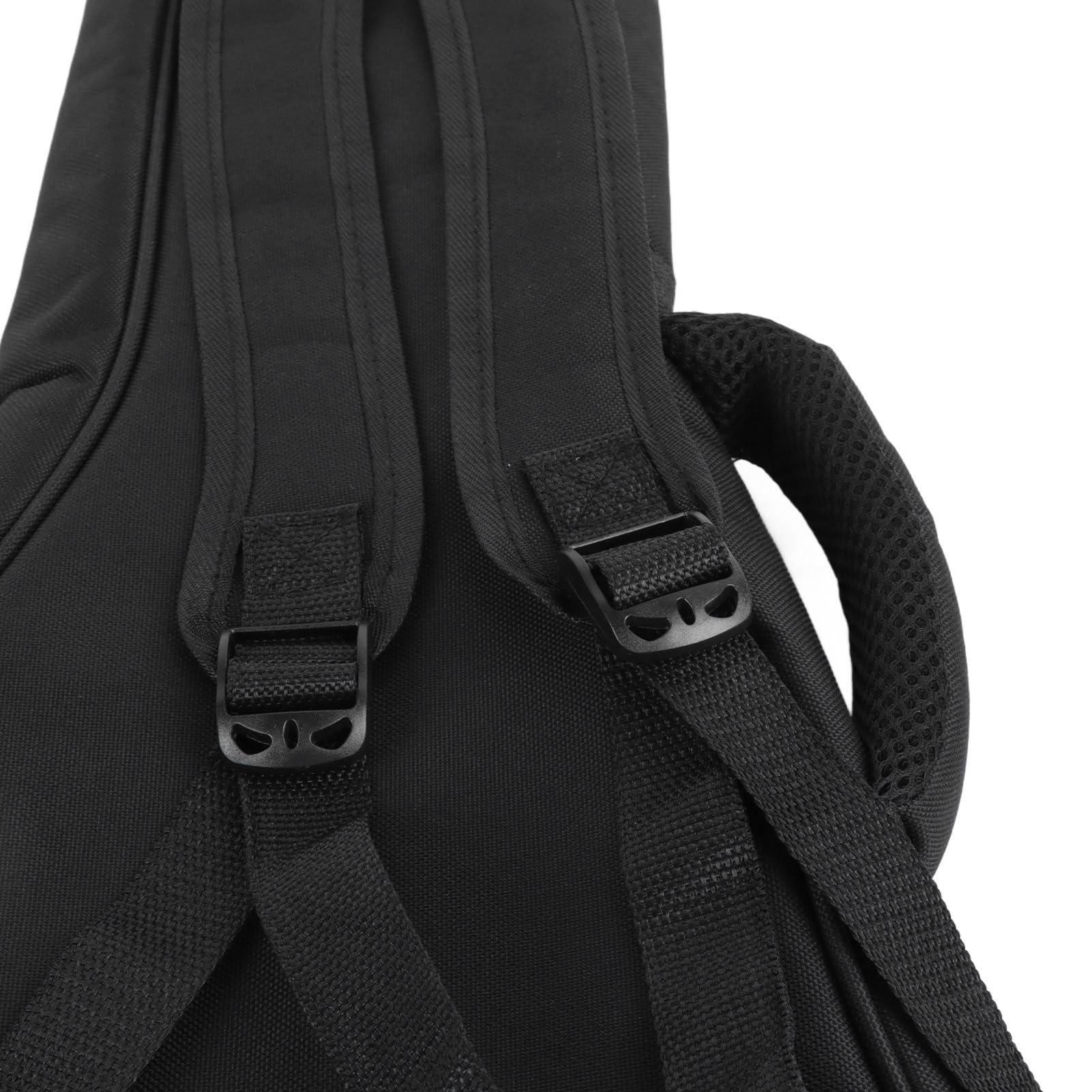 Sorandy Mochila para Guitarra, Mochila de Tela Oxford, Bolsa de Viaje para Guitarra con Cómodas Correas para los Hombros y Asa, Ideal para Acústica, Atril, Pedal de Efectos y Rendimiento (Black)