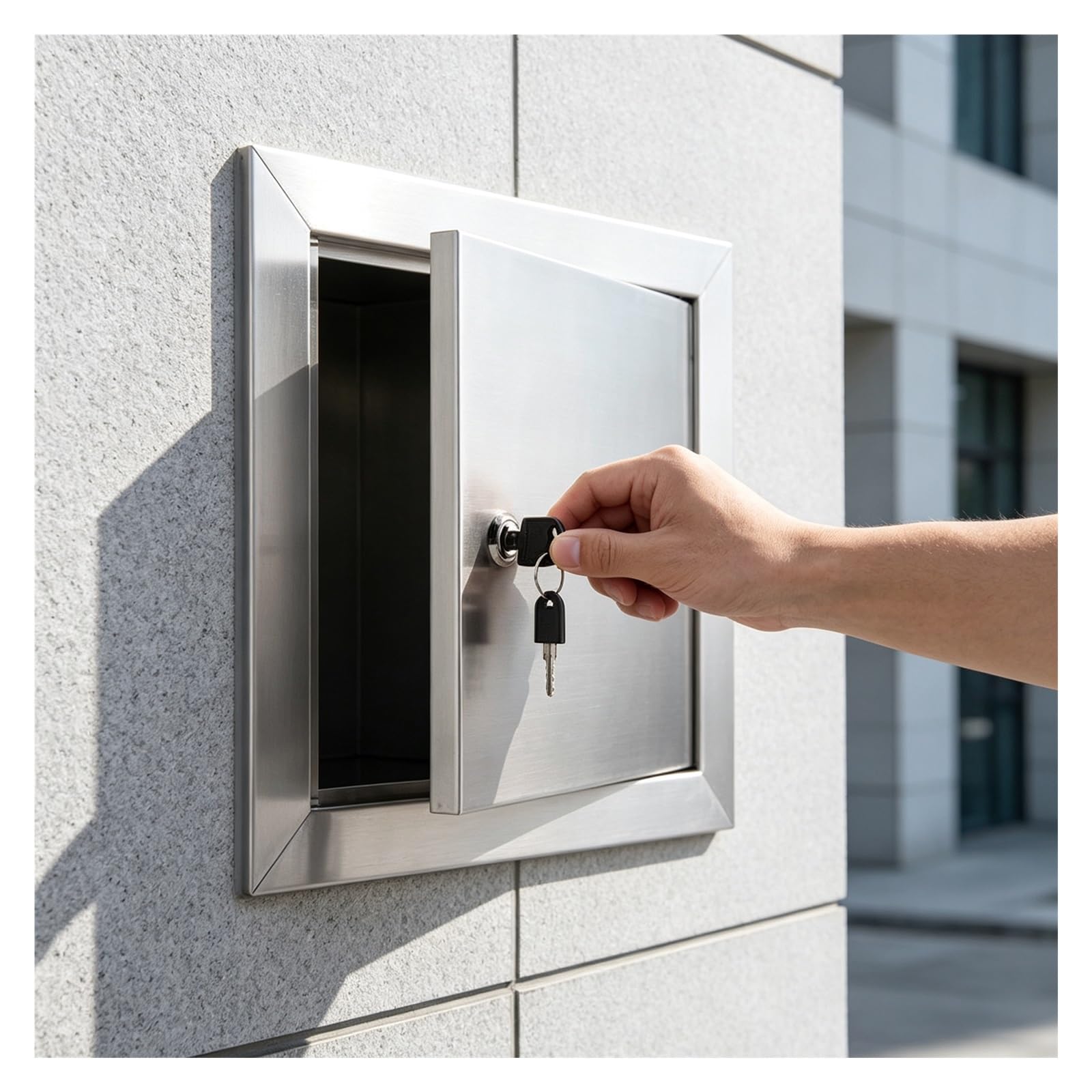 Zjkxjh One Color Outdoor Locking Access Panel, Wall Inspection Hatch