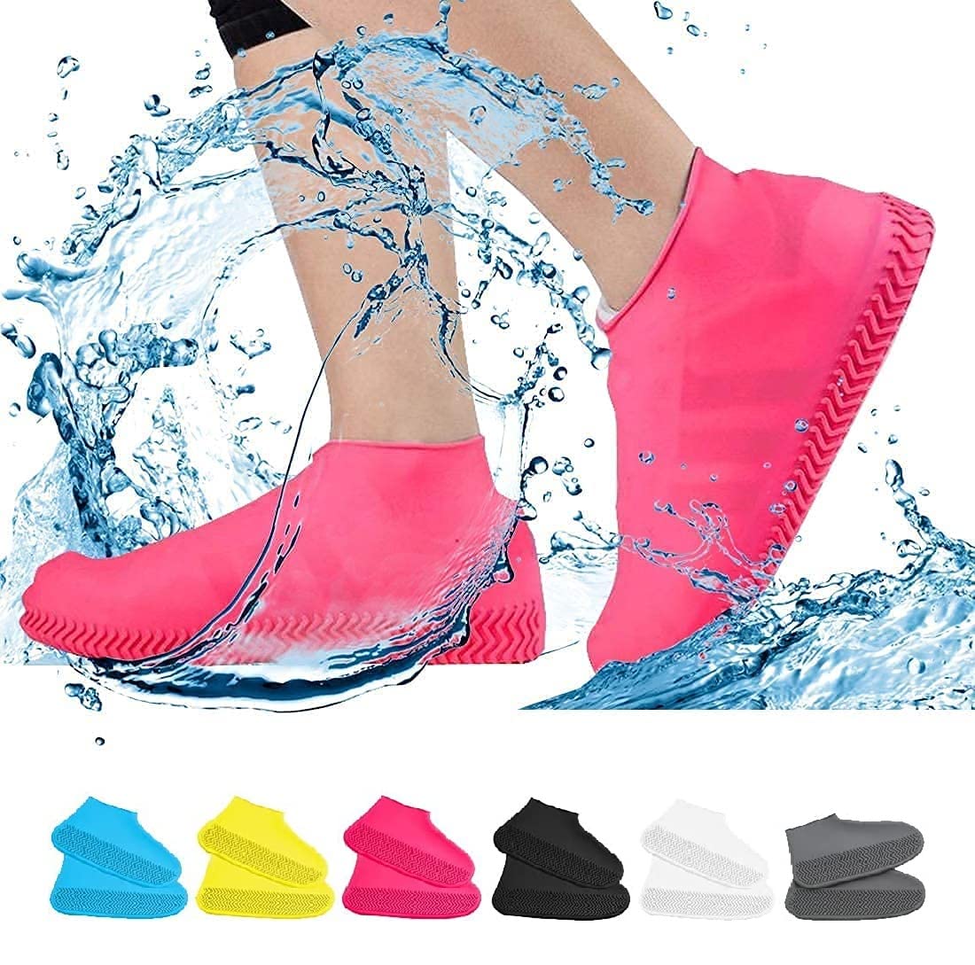 Perriha Rain Shoe Cover Non - slip Waterproof Portable Rain Boots Rainproof Shoes Cover Men Women Teens Anti - sand Shoe Cover Outdoor Protection (Medium) (B0B8W27GP8) Amazon Price History, Amazon Price Tracker