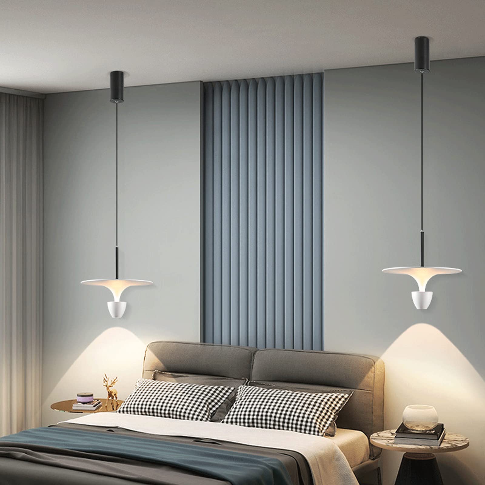 Lampy wiszące Wyspa kuchenna, Lampy wyspowe LED 8 W, Pojedyncza oprawa sufitowa wisząca, Oświetlenie wiszące Nowoczesna lampa wisząca sufitowa, Pokój dzienny, Jadalnia, Bar, Kawiarnia, Jadalnia itp.