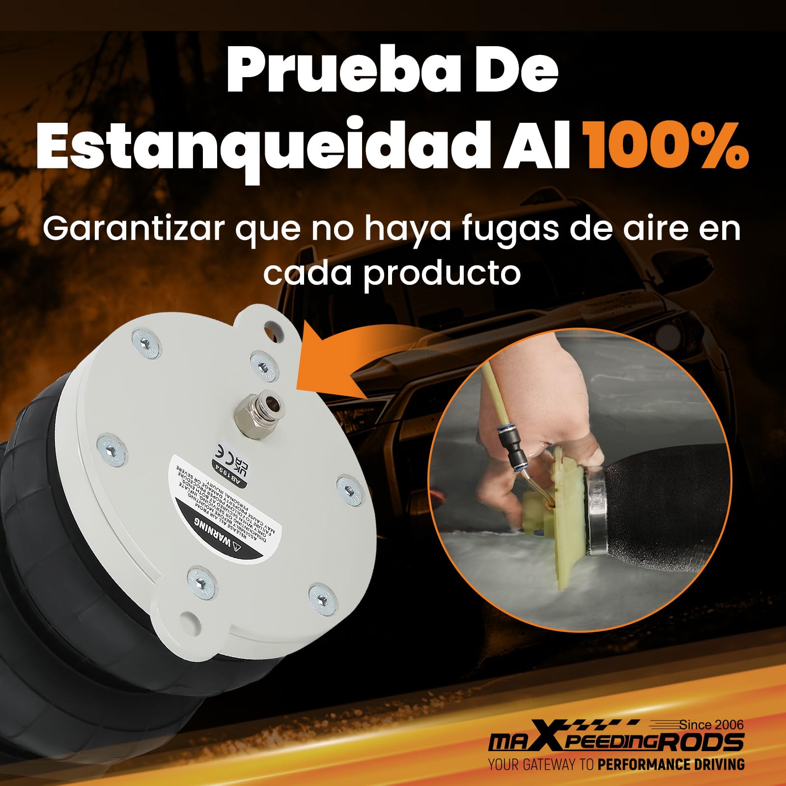 maXpeedingrods 2 x Suspensión neumática Z6 para Fiat Ducato ZFA230/ZFA244/ZFA250, para Citroën Jumper, para autocaravanas Peugeot Boxer 1994-2019, para autocaravanas y furgonetas de carga
