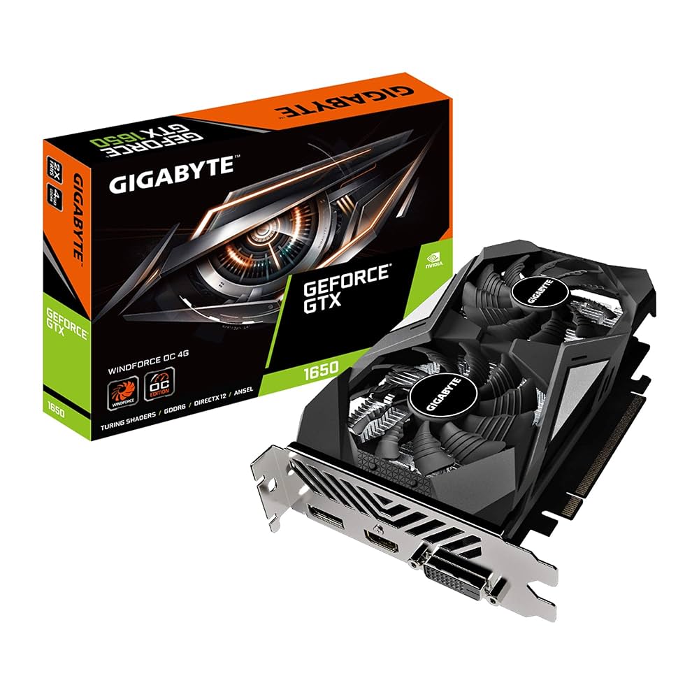 GIGABYTE GTX 1650 4GB グラフィックボード Amazon | Gigabyte GeForce GTX 1650 WindForce OC 4GB GDDR6