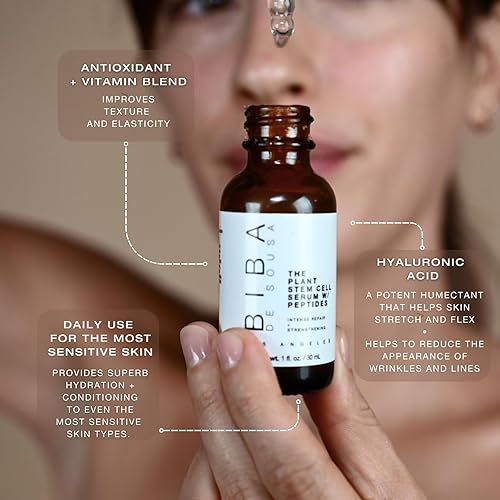 Miniatura 3 de Biba De Sousa The Plant Suero peptídico de células madre, reparación intensa, hidratación y brillo juvenil con péptidos vegetales, ácido