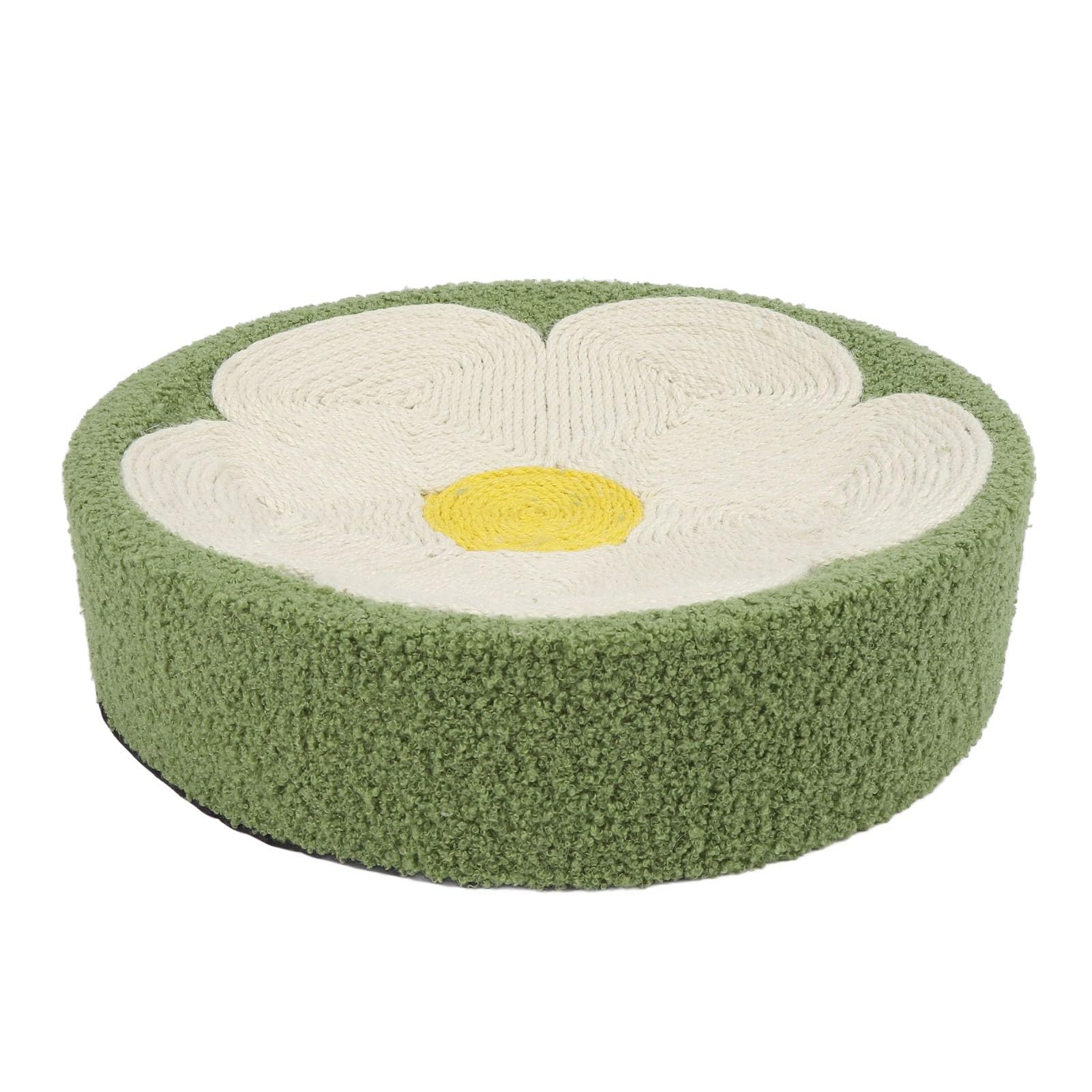 Cuenco ovalado para gatos de interior, garra de molienda, cama de rascado de cartón ondulado, cama de rascado para gatos, salón duradero, cartón para rascar