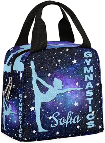 Lonchera personalizada para mujeres y niñas, bolsa de almuerzo personalizada, bolsa organizadora reutilizable para exteriores, escuela y pícnic,