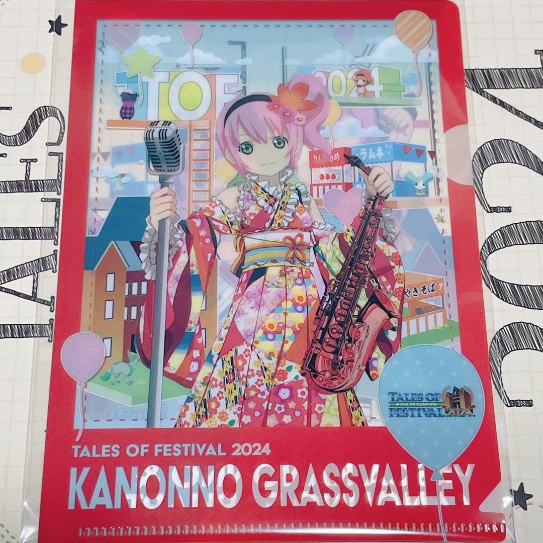 Amazon.co.jp: テイルズ クリアファイル カノンノ パスカ グラス