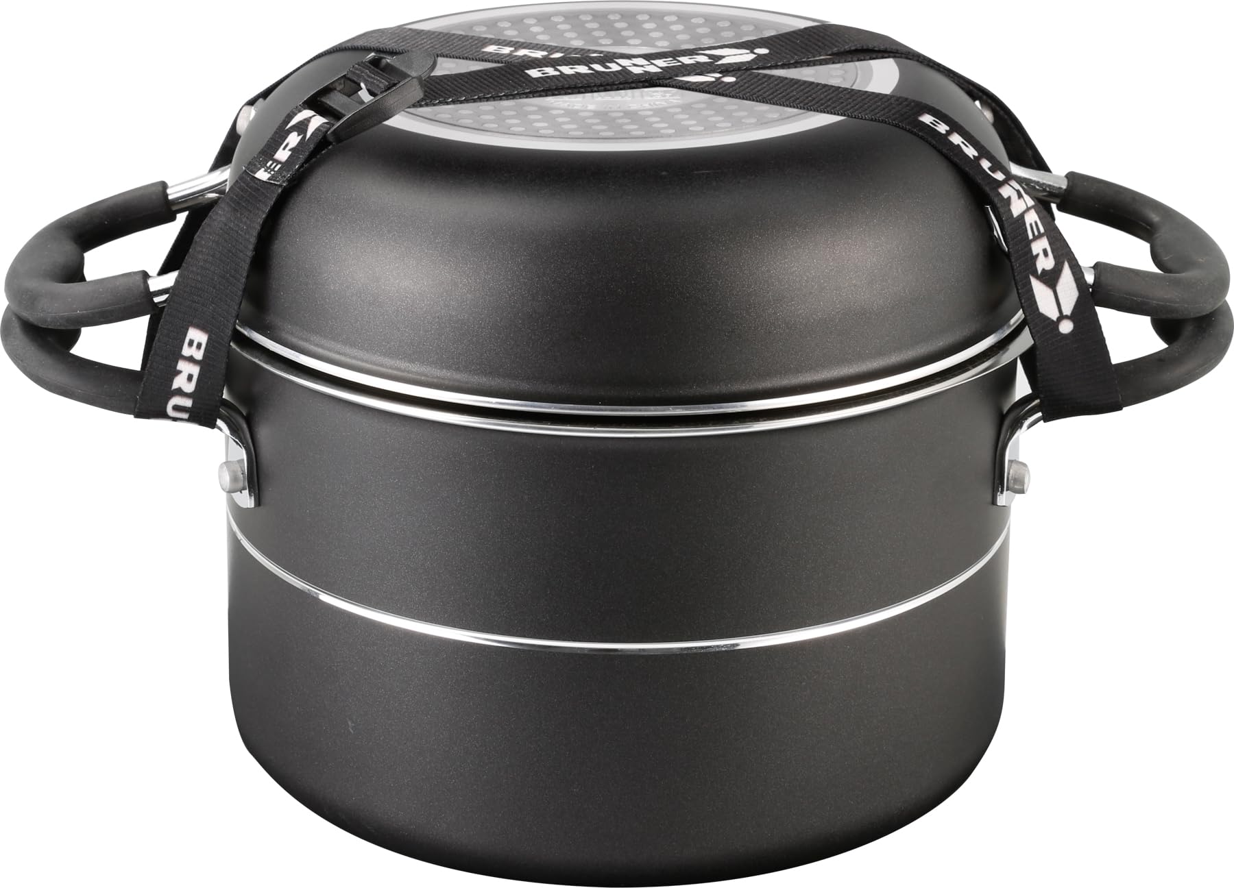Brunner aluminiowy zestaw kucharski Pirate Ø 20 Camping Outdoor gotowanie naczynia kuchenne garnek patelnia