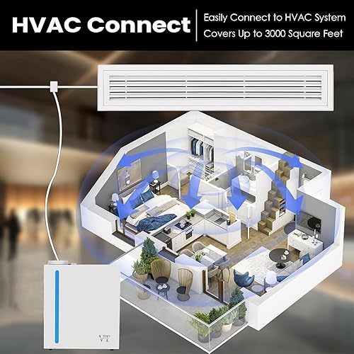 Miniatura 4 de Difusores de aroma para el hogar, difusor de aceite esencial de temporizador, control de aplicación, difusor para espacios grandes de hasta 3,280.8