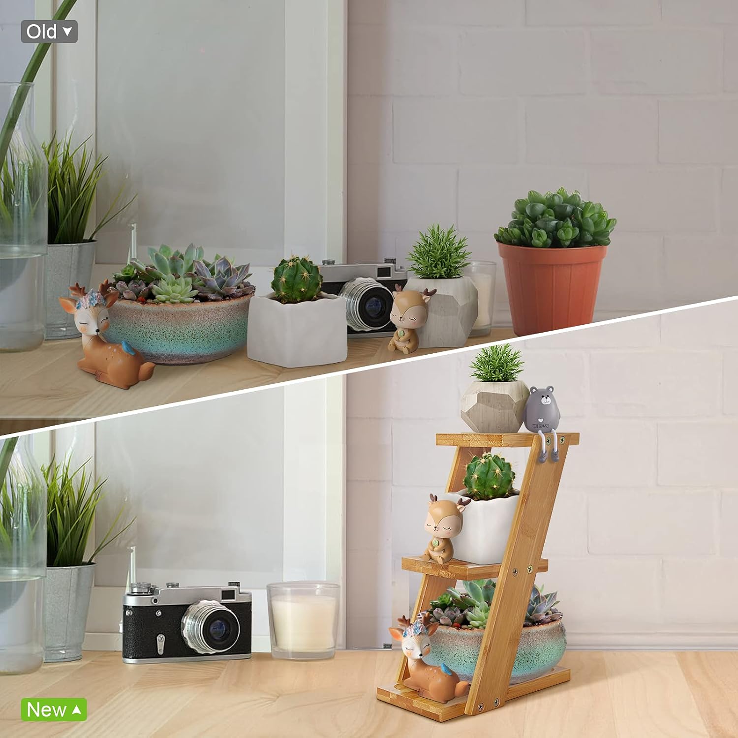 Ejoyous 3 Tier Small Potted Plant Holder - Image 5