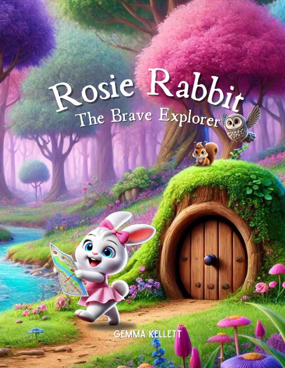 Rosie Rabbit The Brave Explorer: Children's Book About Friendship, Courage And Bravery For Ages 4-8