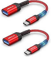 Vista 8 de JSAUX Adaptador USB C a USB [2 unidades], cable OTG tipo C 3.0 OTG On The Go tipo C macho a USB A hembra adaptador compatible con MacBook, iPhone 16
