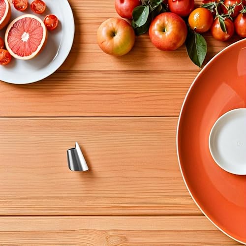 Miniatura 3 de Zerodeko Protector de uñas para cortar tuercas, protector de uñas de cocina, protector de uñas para pelar, recoger verduras, cubierta de metal para
