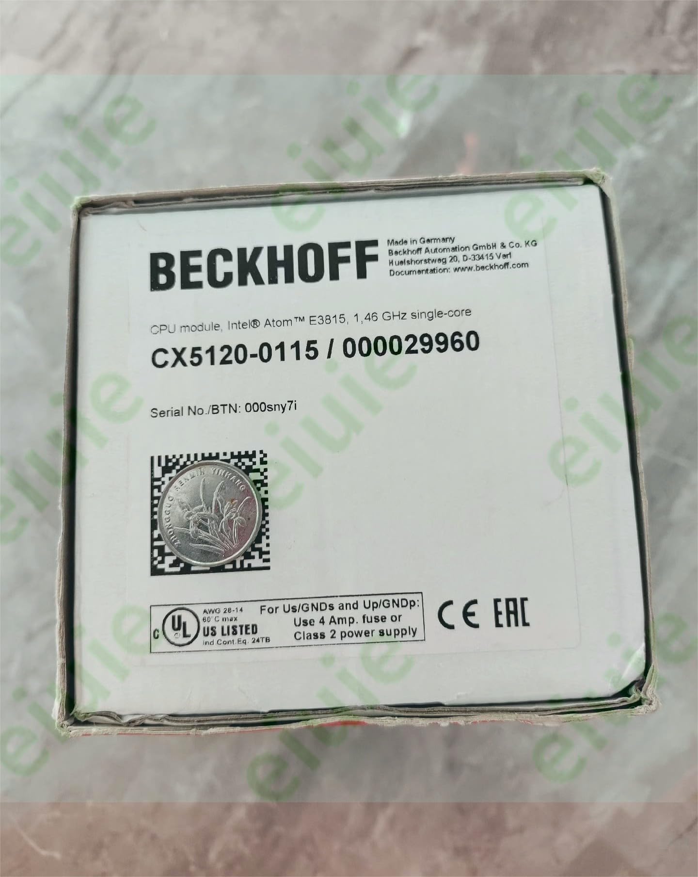 1 Pcs CX5120-0115/000029960 Quality Assurance
