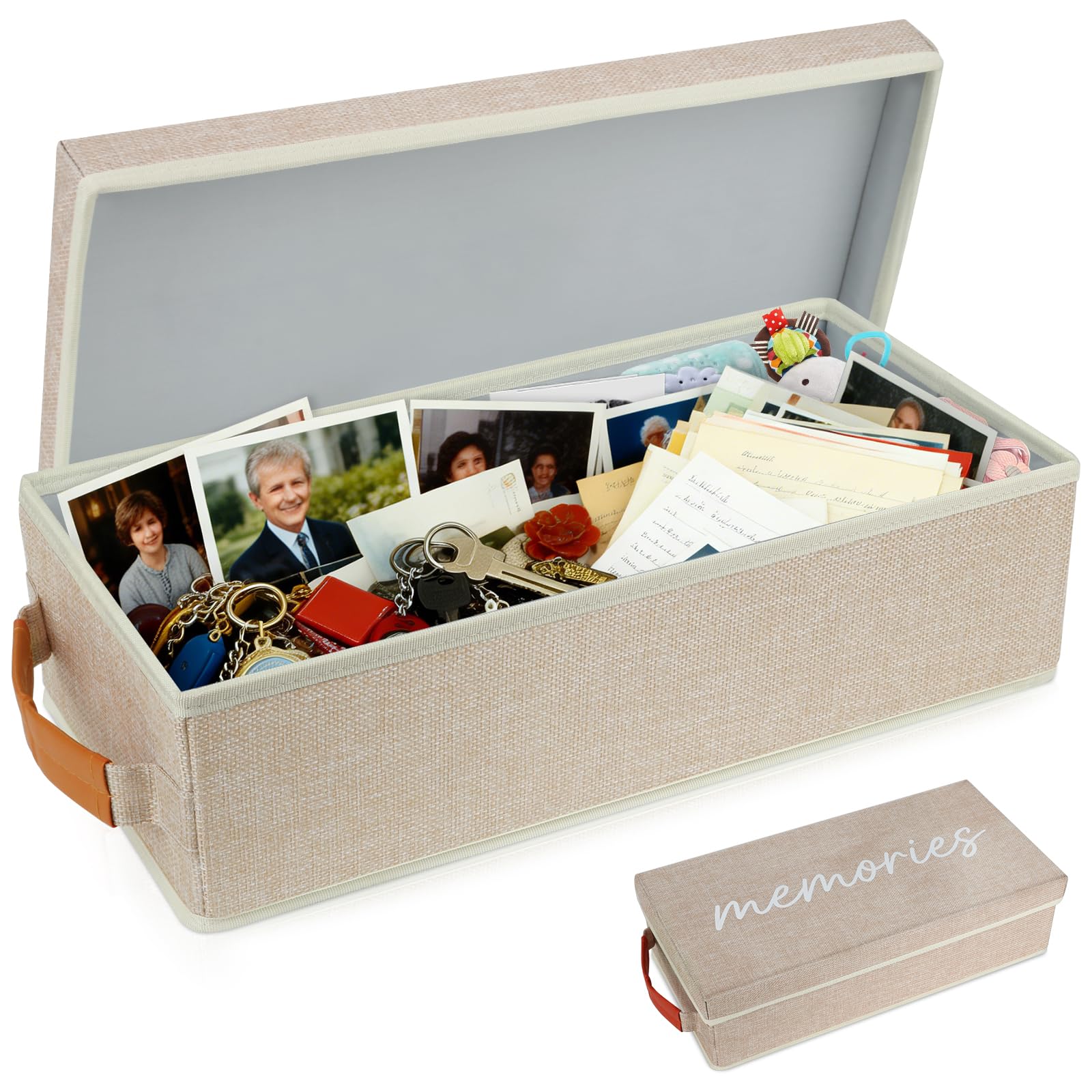 Memory Box Keepsake - Decorative Storage Bin -7 Memory Box Keepsake - Decorative Storage Bin -7