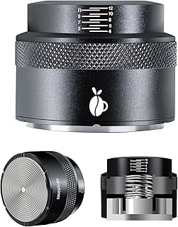 Sponsored Ad – carrottimes Espresso Tamper 53mm, Adjustable Depth Coffee Tamper with Calibrated Spring Loaded, 100% Stainl...