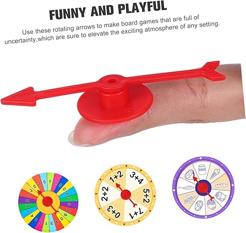 Miniatura 5 de ERINGOGO 25pcs Rotating Board Game Toy Fun Party Games Funny Party Games Twerking Toys Childrens Toys Party Game Props Game Spinners Arrow