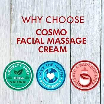 Amazon.com: Cosmo Skin Naturals Facial Massage Cream Vitamin