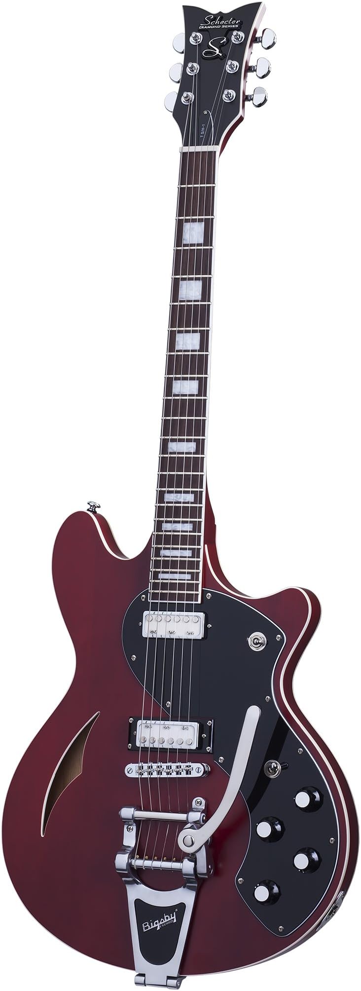 Schecter 6 String TSH-1B, See-Thru Cherry Pearl (290)