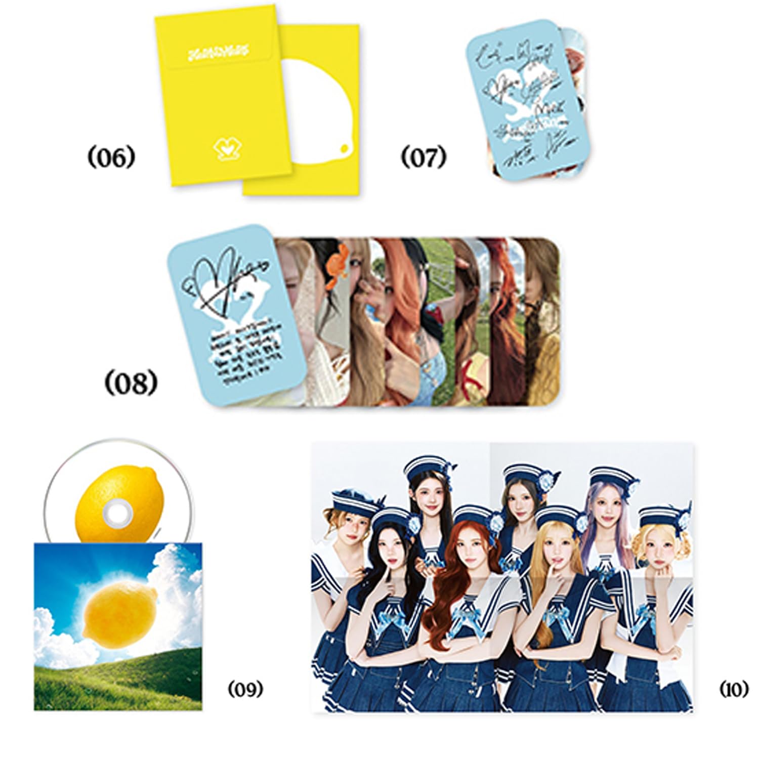 Lemon Tang 2nd Mini Album [Summer Kit Ver.] + 4 Extra Photocards