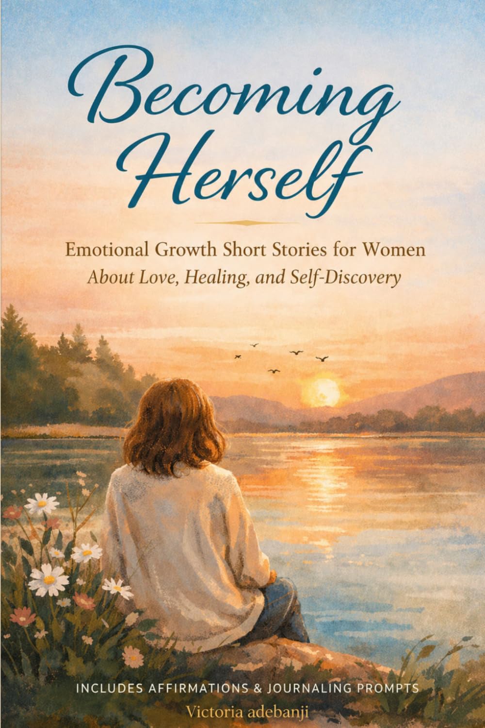 BECOMING HERSELF: Healing and Emotional Growth Short Stories for Women on Self-Discovery and Becoming with Affirmations & Journaling Prompts
