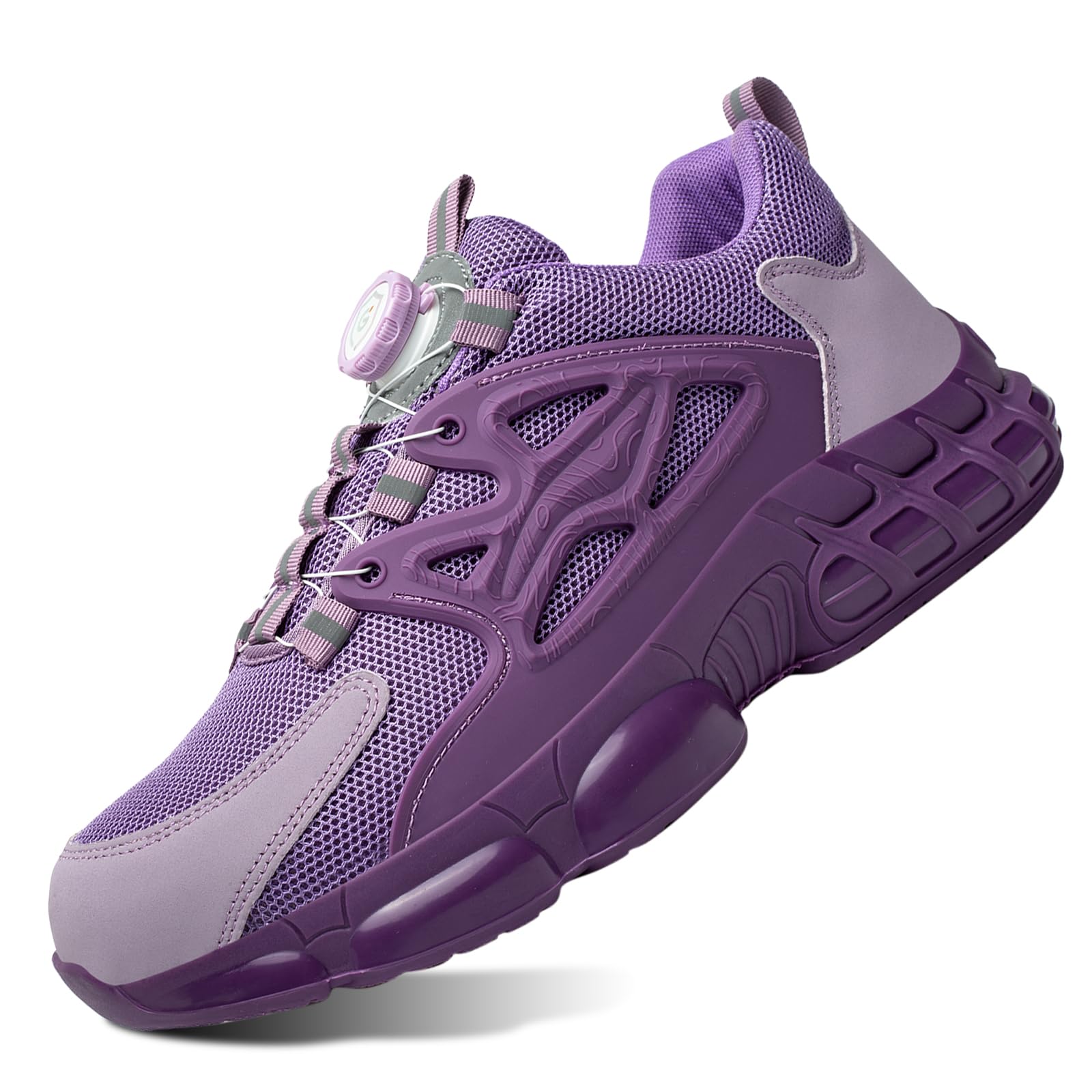 Zapatos de Seguridad para Hombre Mujer Zapatillas Ligeros Calzado Trabajo Comodo Antideslizante con Puntera de Acero 36-46 EU — view 11