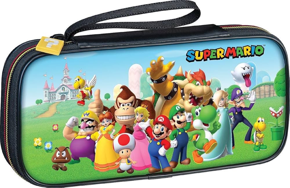RDS Industries Deluxe Super Mario Nintendo Switch Travel Case