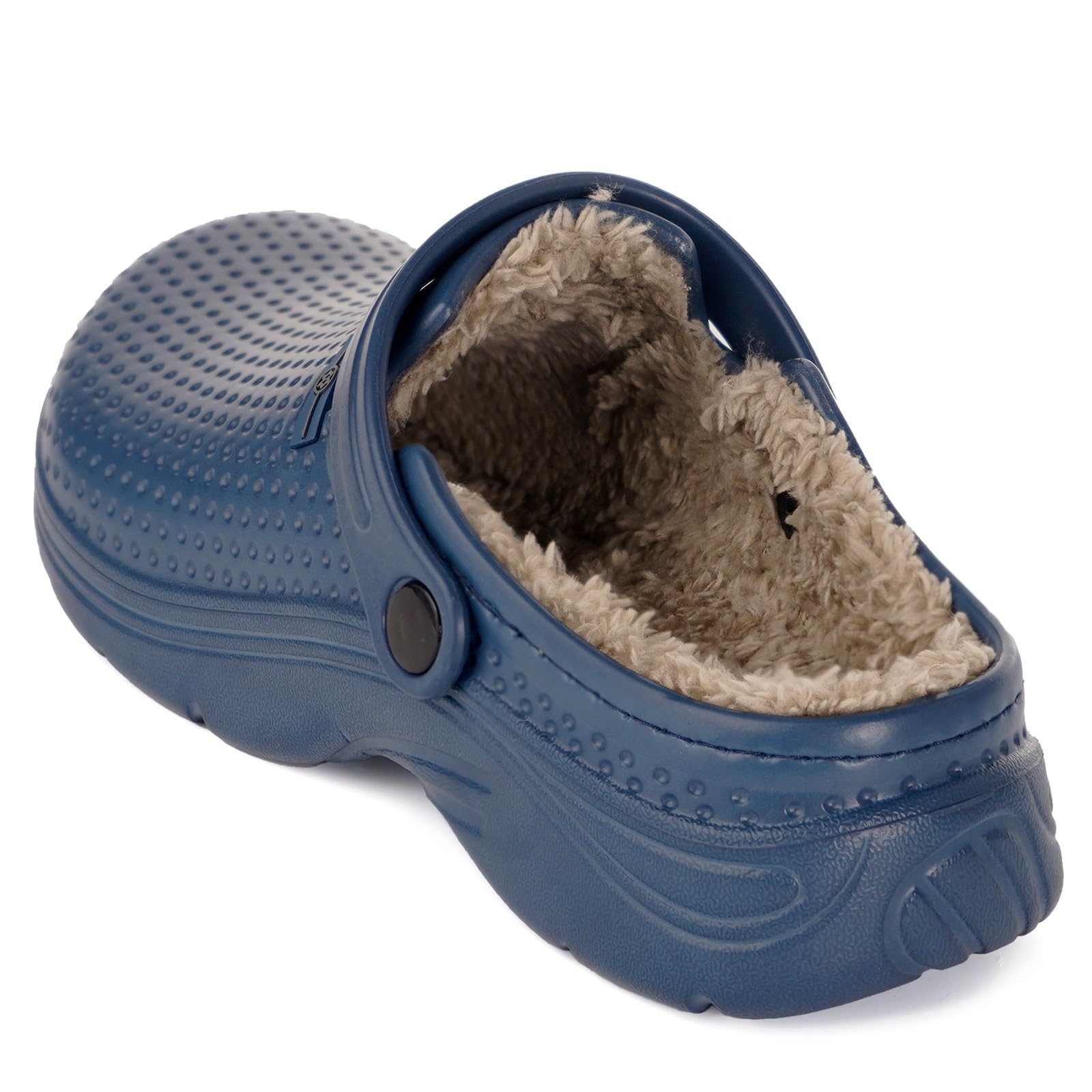 Zoccoli e Sabot Uomo Donna Ciabatte da casa Pelliccia Foderato Pantofole Impermeabile Scarpe da Giardino Antiscivolo Inverno Clogs All'aperto