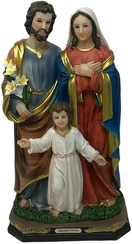 Miniatura 1 de Sagrada Familia - Figura religiosa de la Sagrada Familia (11.8 in)