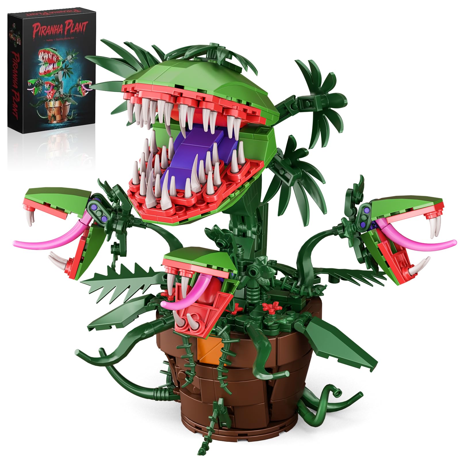 Photo 1 of Starhyuan Audrey II Piranha Plant Building Set